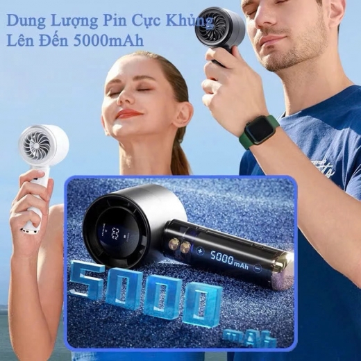 Top 7 quạt mini sạc pin tốt nhất 2026: Nhỏ gọn, mát mạnh, dễ mang theo