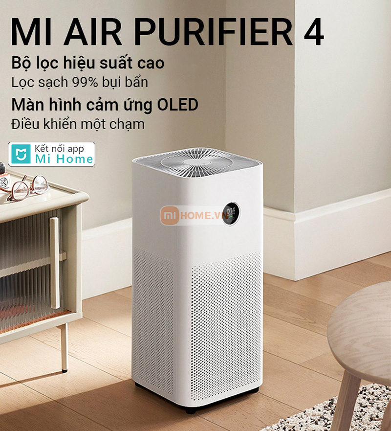 M&aacute;y lọc kh&ocirc;ng kh&iacute; Xiaomi Smart Air Purifier 4