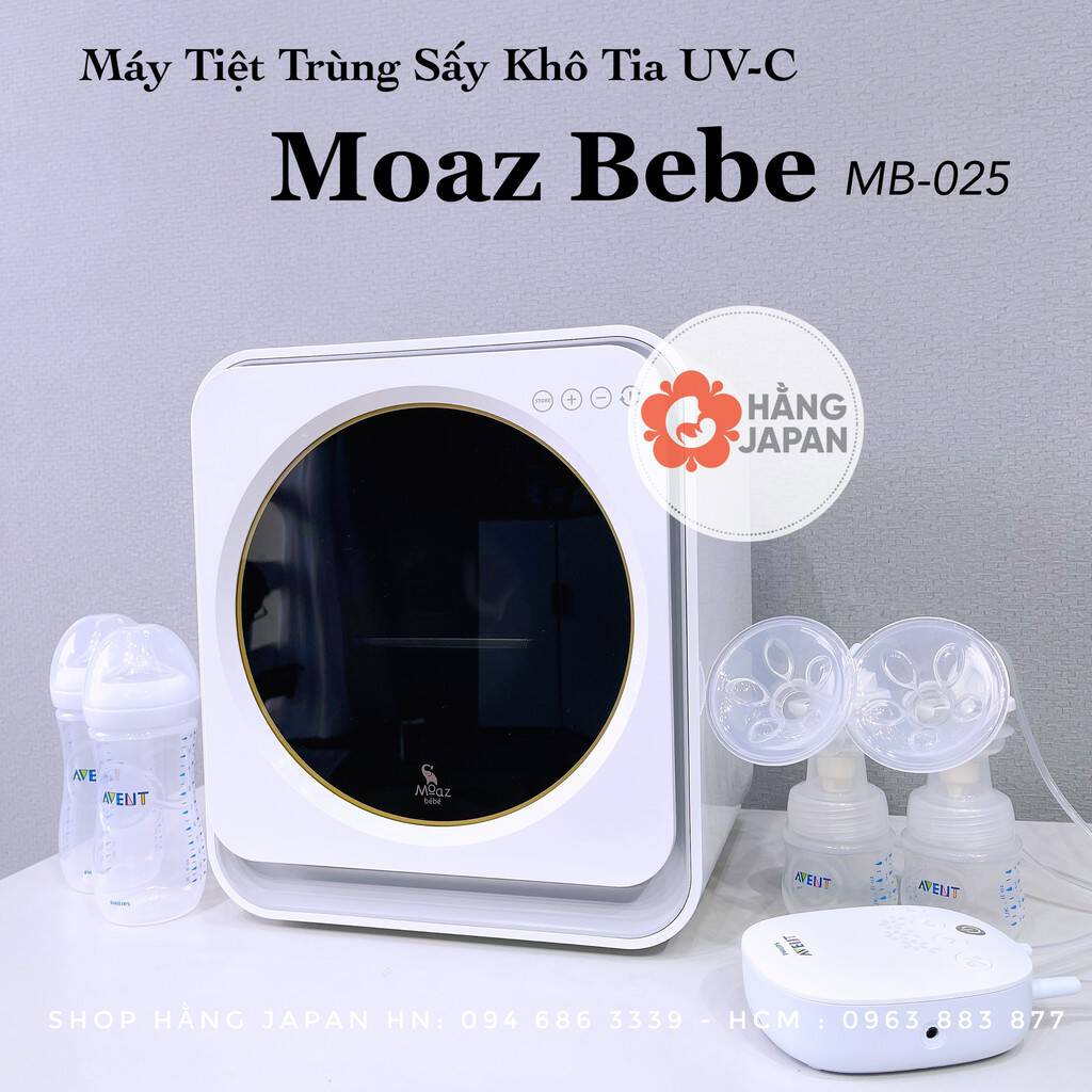 M&aacute;y tiệt tr&ugrave;ng sấy kh&ocirc; UVC MOAZ BEBE MB025
