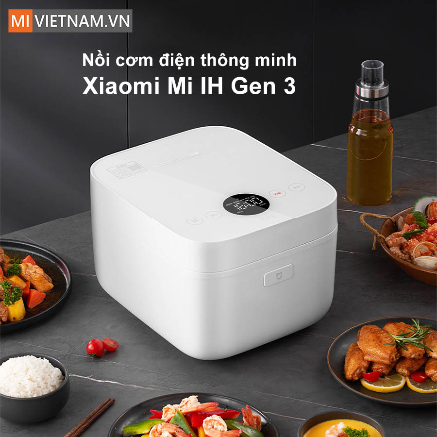 Nồi cơm điện cao tần th&ocirc;ng minh Xiaomi Mi IH Gen 3 