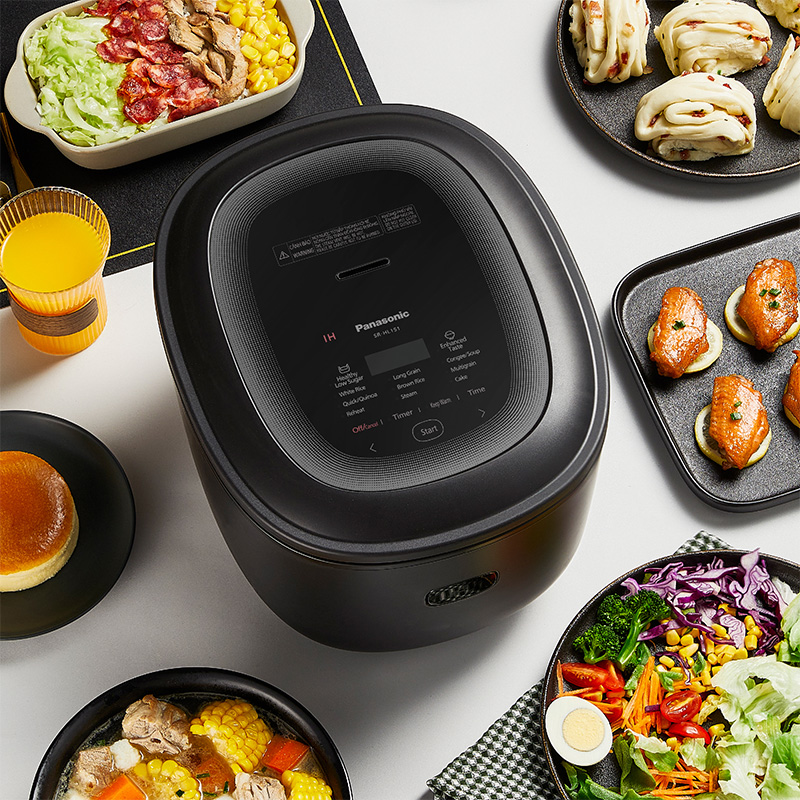 Nồi Cơm Điện Tử Cao Tần Giảm Đường Panasonic SR-HL151KRA 1.5 L&iacute;t