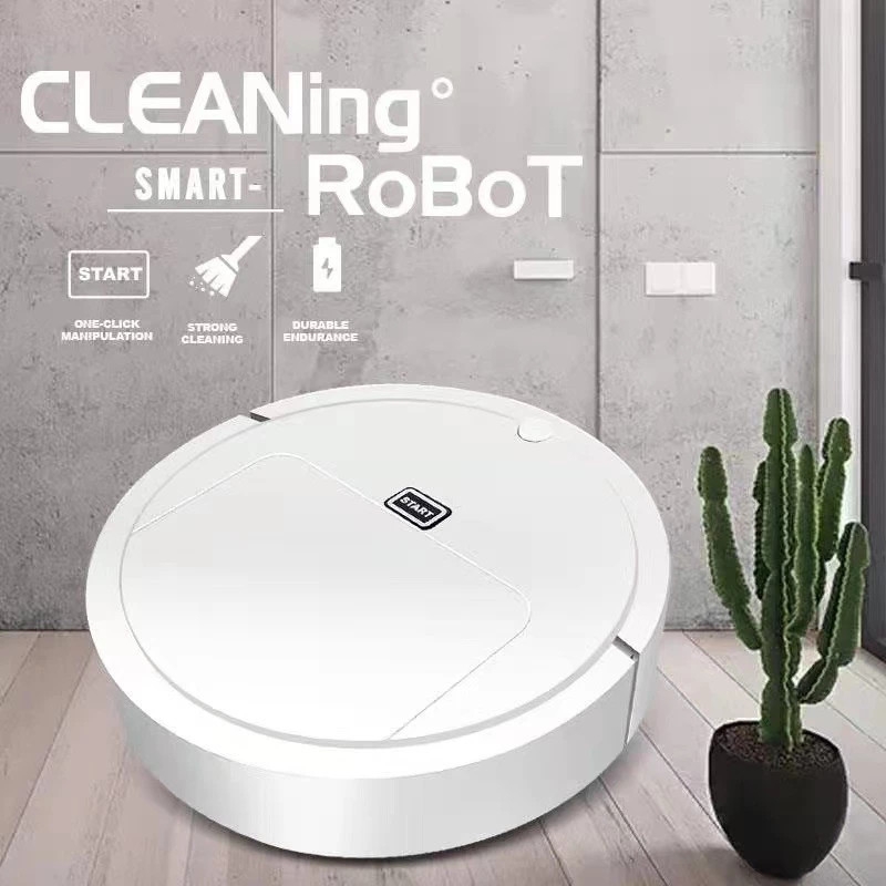 Robot Hút Bụi J23A: 3 Trong 1 Thông Minh, Pin 1500mAh