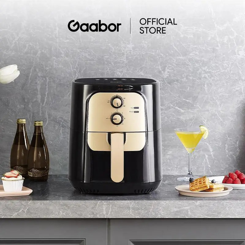 Nồi Chiên Không Dầu Gaabor 6.5L AF65M-BK01A - Dung Tích Lớn Cho Gia Đình 4-6 Người