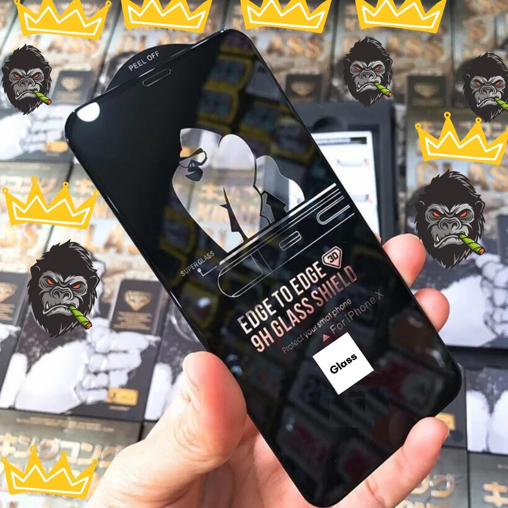 Kính Cường Lực iPhone Tự Dán CNT, KK, Baikô: Chống Nhìn Trộm, Full Màn