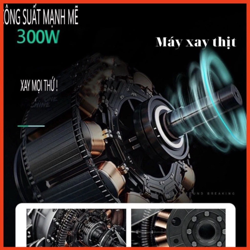 Máy Xay Thịt Inox 304 Cho Gia Đình: Dung Tích Lớn, Hoạt Động Êm, Vệ Sinh Dễ Dàng