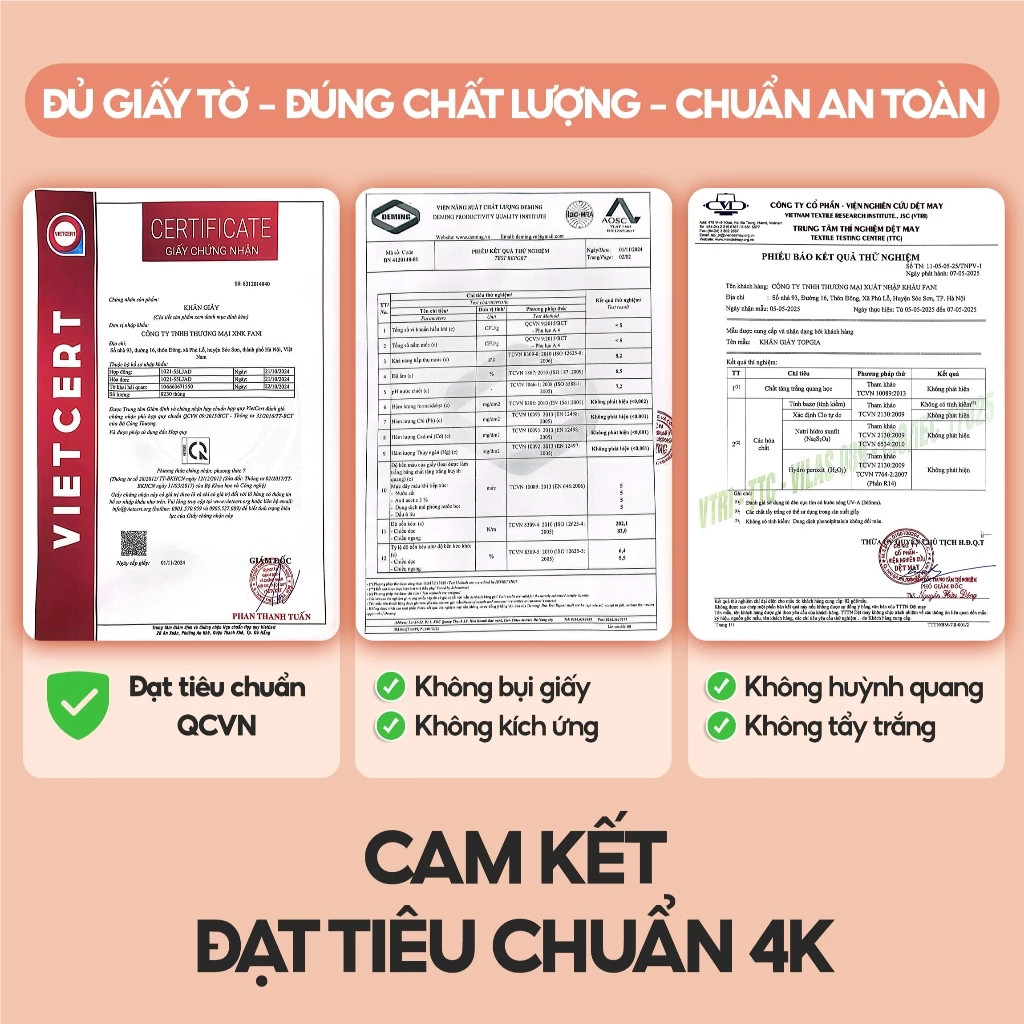 Combo 6 bịch khăn giấy rút Top Gia treo tường siêu dai và mềm mịn