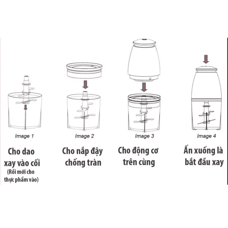 Máy Xay Đa Năng Osaka Nhật Bản - Máy Xay Sinh Tố, Máy xay Thịt Cao Cấp