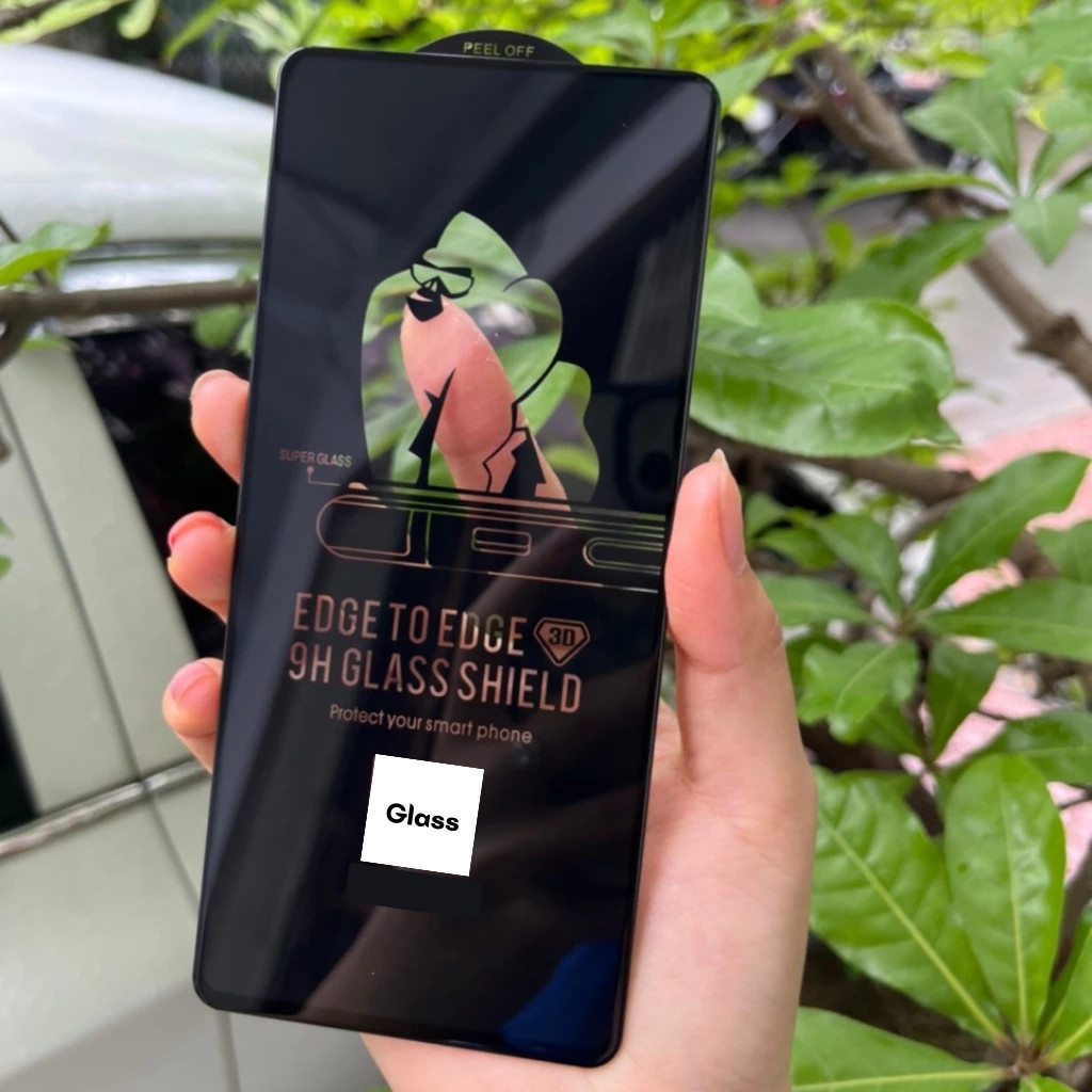 Kính Cường Lực iPhone Tự Dán CNT, KK, Baikô: Chống Nhìn Trộm, Full Màn