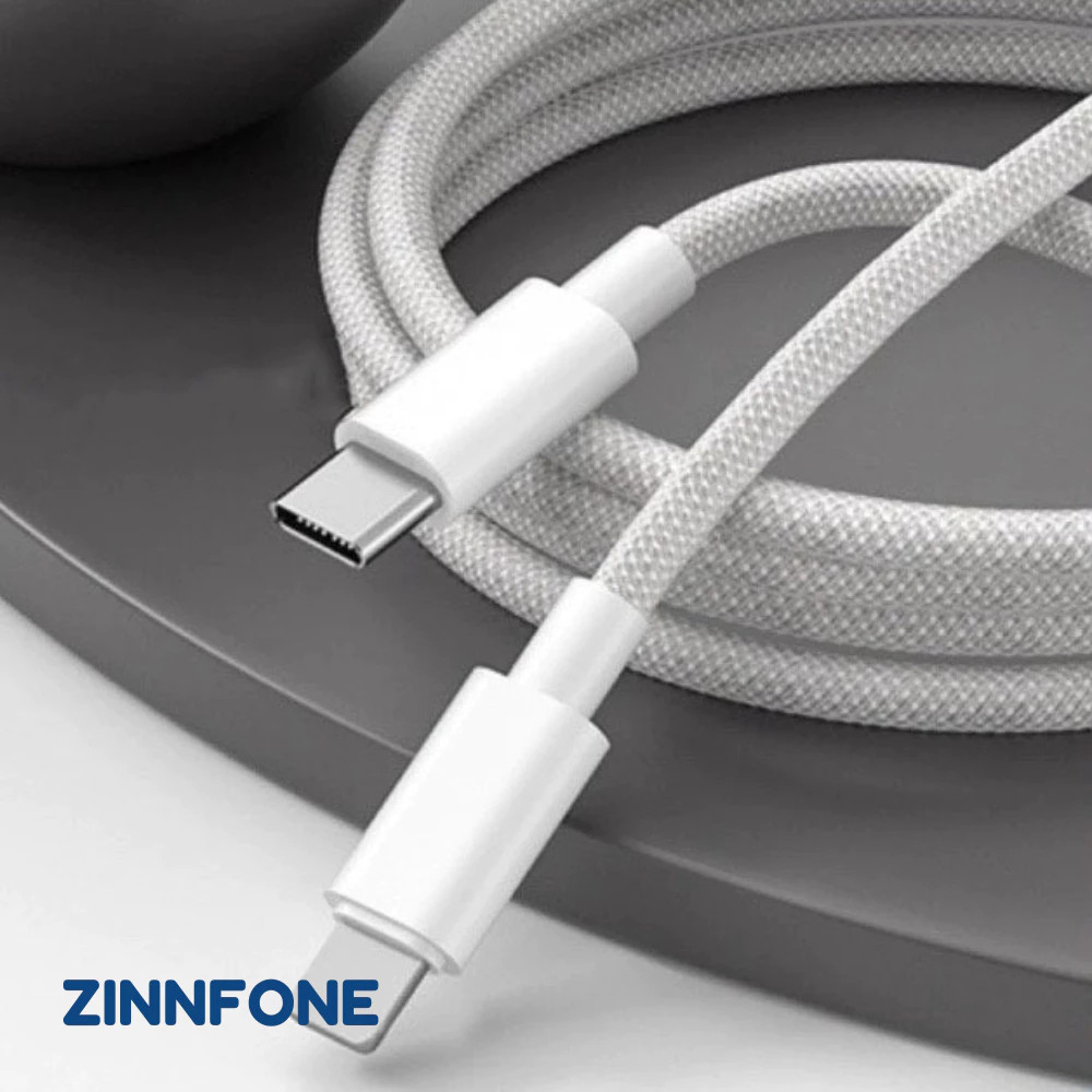 Cáp Sạc Nhanh 20W Bọc Dù Siêu Bền: Sạc 50% Pin Trong 30 Phút