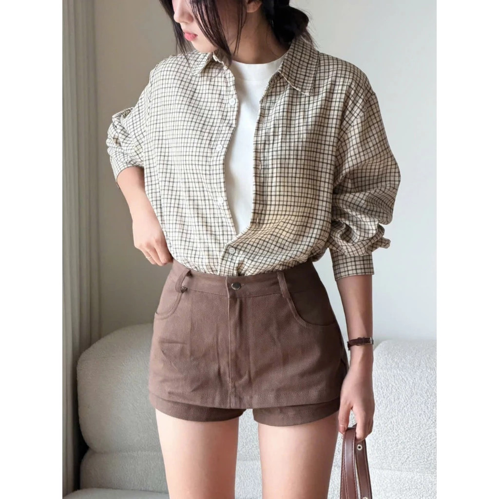 Quần Váy Kaki Dáng Ngắn: Vải Jean Dày Dặn, Phong Cách Trẻ Trung