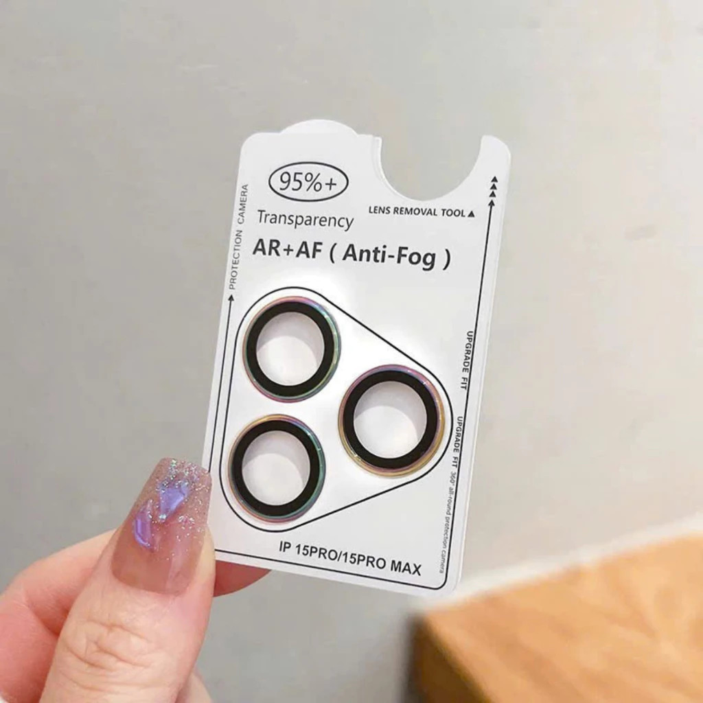 Kính Cường Lực Mắt Camera iPhone: Chống Trầy Xước, Full Box Cao Cấp